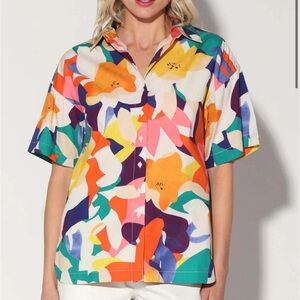 WALTER BAKER Houston Floral Top size M
